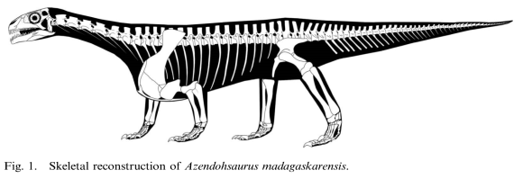 Azendohsaurus madagaskariensis, from Nesbitt et al. (2015).